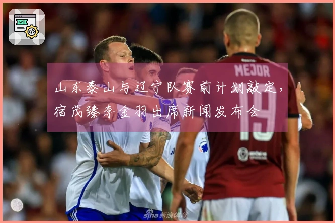 山东泰山与辽宁队赛前计划敲定，宿茂臻李金羽出席新闻发布会